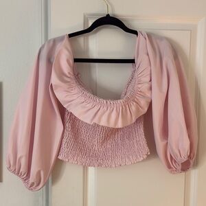 Elegant Pink Women's Top